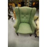 Green Wing Armchair