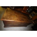 Victorian pine blanket box