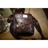 Vintage Rowallan Leather Traders Bag