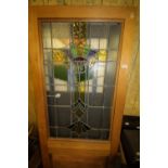 4 Pine Doors & 2 Glazed Cupboard Doors