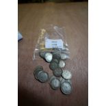 Quantity of silver 3D coins including Indian & South African