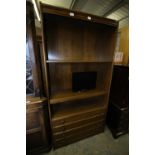 Elm bookcase