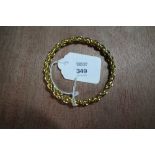 Gilt Metal Bangle