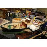 Radio Controlled Paddle Steam Tug - John H Almost (no remote)