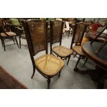6 Fischel Bentwood Chairs