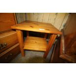 Pine occasional table