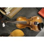 3/4 size Violin, German 1880