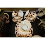 Melba Bone China 21 piece / 6-person tea service