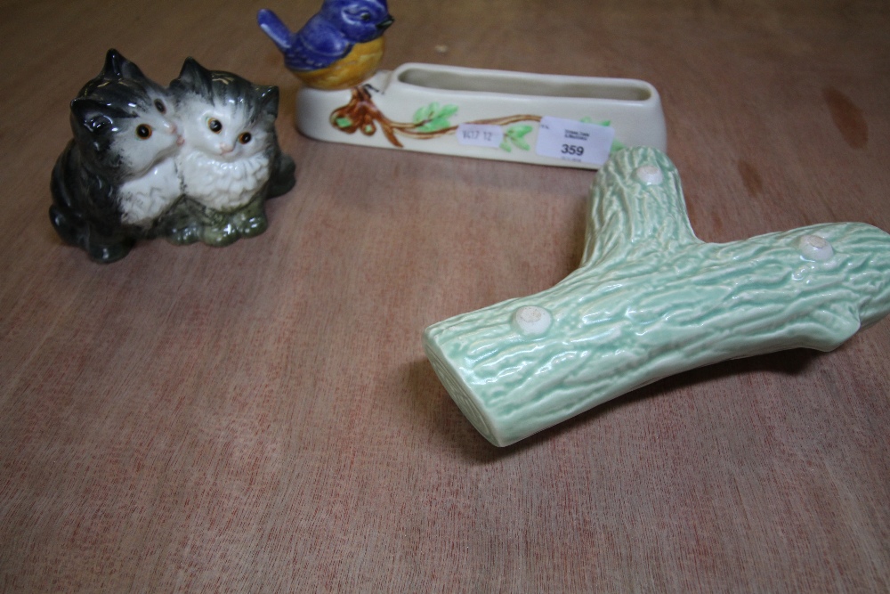 Beswick Model of 2 Kittens (1316) and 2 other items