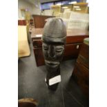 West African carved head