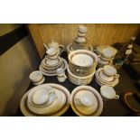 70pc Noritake Madeleine tea set