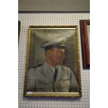 Ariana Campbell, oil painting, Portrait of Commander Patrick Stratton Campbell RN, 66cm x 48cm,