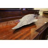 Antique Eagle Ray specimen, 128cm long (a.f.), sold with CITES A10 certificate