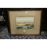 Claude Graham Muncaster (1903-1974), watercolour, Norfolk scene, 26cm x 36.5cm, signed, framed