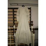 Vintage Harrods wedding dress