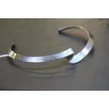 Georg Jensen"Flip" Neck Ring Designer Gail Spence