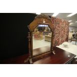 Oak Dressing Table Mirror, 18th Century style