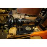 Cased sewing machine