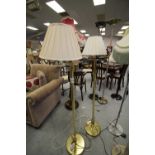 Pair of standard lamps