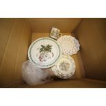 Quantity of mixed items inc Doulton Bunnykins baby bowl and plate