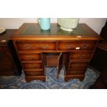 Yew wood desk