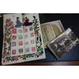 Small quantity of stamps and postcards