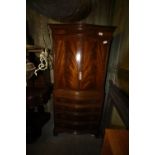 Mahogany cocktail cabinet