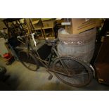 Vintage local "delivery bike"