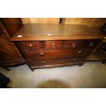 Mahogany 4/2 set of drawers