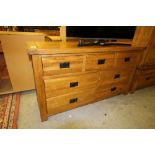 Hardwood sideboard/chest