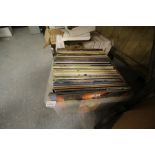 Box of LP Records