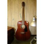 Fender acoustic guitar