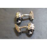 Mont Blanc style cufflinks