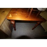 Kitchen pine table