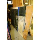 Large abstract/modernist oil painting