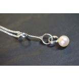 Georg Jensen Pearl "sphere" Necklace, Designer Regitze Overgaard