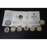 Silver proof coins