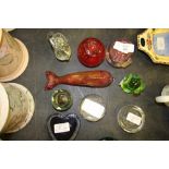 Selection of paperweights