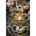 Bayle studio pottery lamp