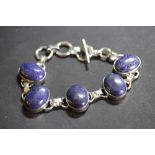 Lapis bracelet