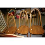 3 Ercol chairs