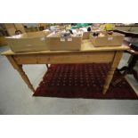 Victorian pine kitchen table