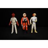 Star Wars Figures - 'B' Wing Pilot, Admiral Akbar, Cloud Car Pilot