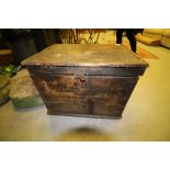 Oak chest