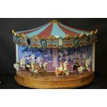 Tobin Fraley Musical Clockwork Fairground Carousel 4th Edition 1990 Limited Edition of 8500