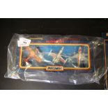 Matchbox - SB801 Skybusters Series - two boxes, each varying in contents. Released 1991. Used.