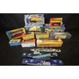 Box of vintage Matchbox model cars - boxed