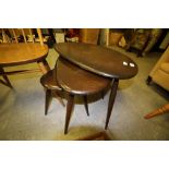 Ercol nest of 3 pebble tables (354)