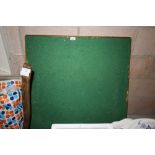 Baize top card table