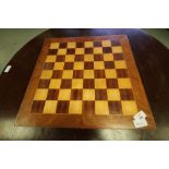 Wooden chess board